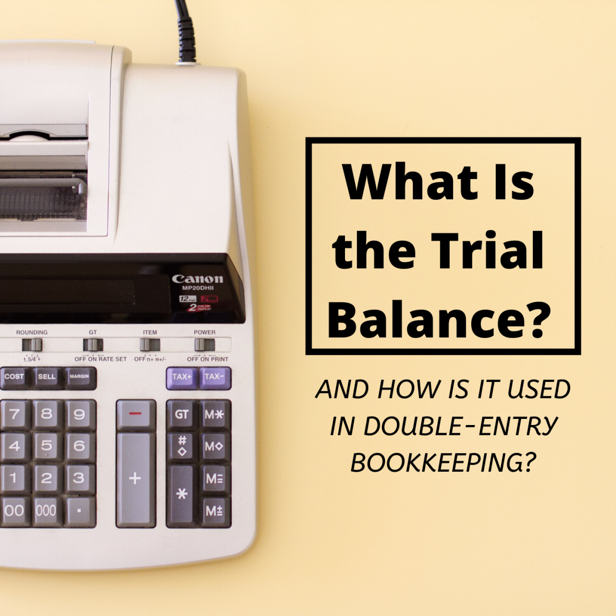 Trial balance